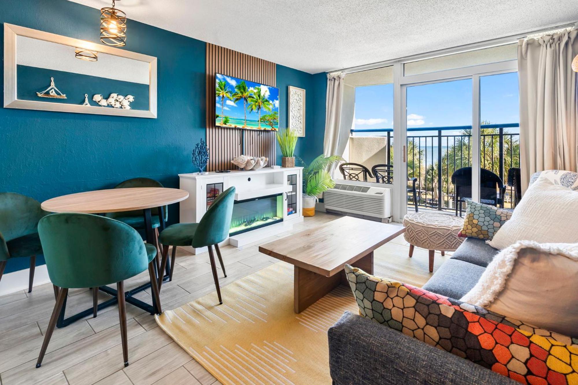 מירטל ביץ' Recently Remodeled Double Queen Condo- Oceanfront Views! Boardwalk 135 מראה חיצוני תמונה